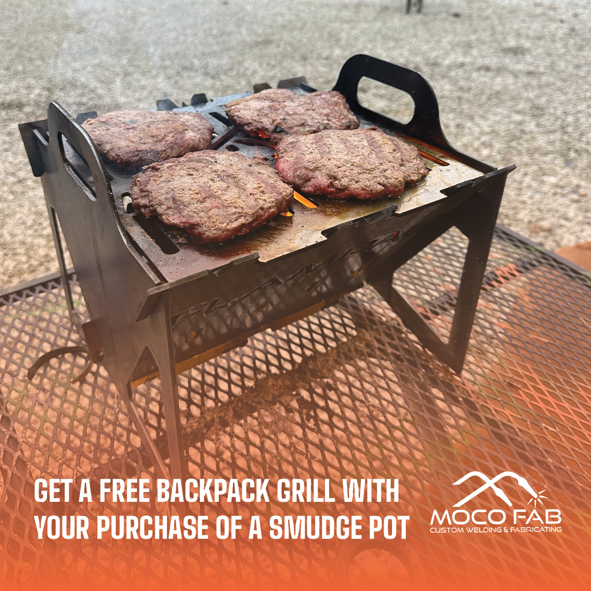 Free Backpack Grill